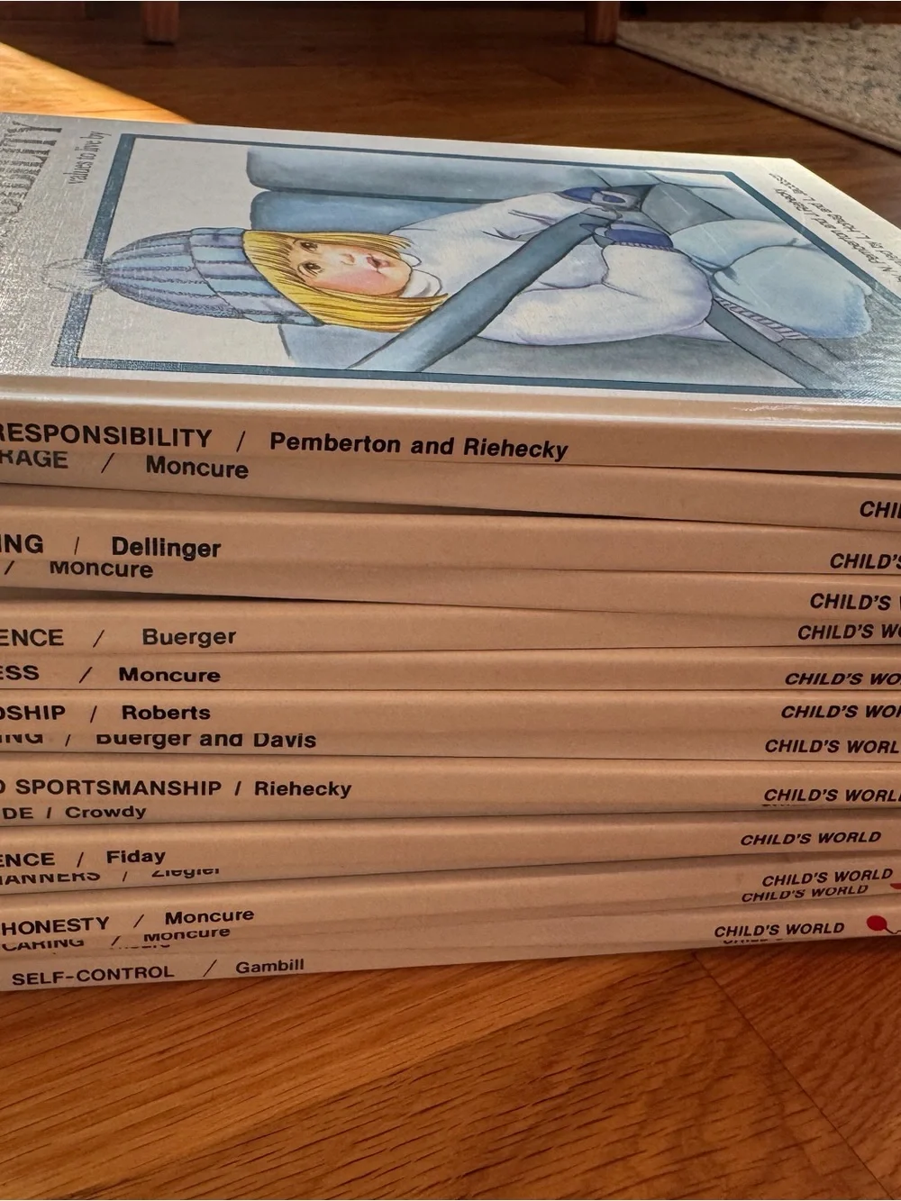 Values to Live By Kids 16 Book Set - Social Skills Stories; self esteem morals